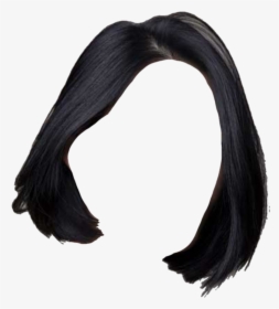 Wig Short Hair Wigs Weave Snatched Wigoff Shorthair - Black Bob Wig Transparent, HD Png Download, Transparent PNG