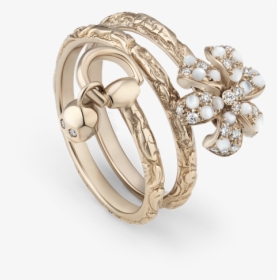 Gucci Jewelry Gucci Flora Ring - Jewellery, HD Png Download, Transparent PNG