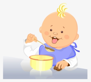 Child Eating Png - Baby Eating Png, Transparent Png, Transparent PNG