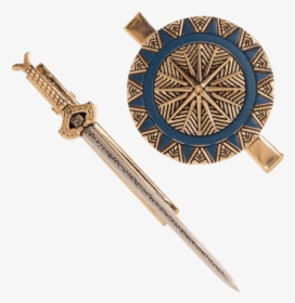 Brass Clip Hair - Diy Wonder Woman Sword And Shield, HD Png Download, Transparent PNG