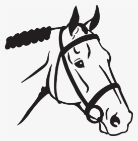 American Quarter Horse Arabian Horse Horse Head Mask - Horse Head Stencil, HD Png Download, Transparent PNG