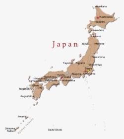 Japan Weather Chart - Japan Map, HD Png Download, Transparent PNG