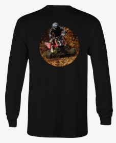 Long Sleeve Tshirt 4 Wheeler In The Muddy Trails Orv - T Shirt Angry Ball, HD Png Download, Transparent PNG