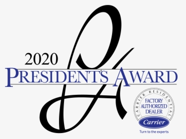 2020 Presidents Award From Carrier - Carrier Factory Authorized Dealer, HD Png Download, Transparent PNG