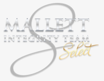 Mallett Integrity Team - Calligraphy, HD Png Download, Transparent PNG
