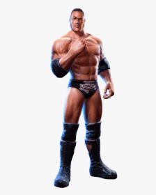 Dwayne Johnson Game Character, Png Download - Wwe All Star The Rock, Transparent Png, Transparent PNG