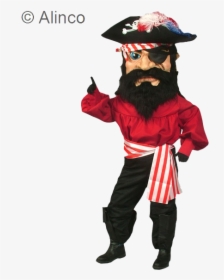 Pirate Mascot Costume, HD Png Download, Transparent PNG