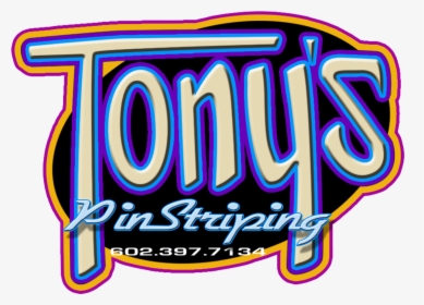 Tonys Pinstriping - Graphic Design, HD Png Download, Transparent PNG