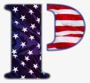 American Flag Letter E, HD Png Download, Transparent PNG