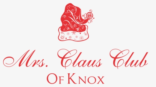 Mrs Claus Club - Calligraphy, HD Png Download, Transparent PNG