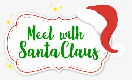 Meet With Santa Claus - Illustration, HD Png Download, Transparent PNG