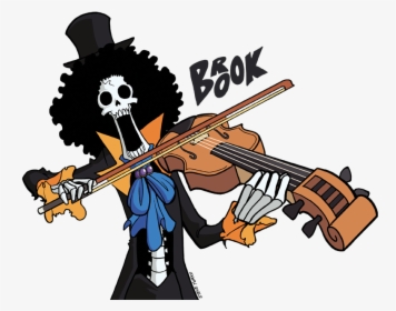 One Piece T Shirts Brook, HD Png Download, Transparent PNG