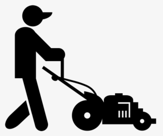 Lawn Mower Clipart Lawnmower Man - Mowing Icon, HD Png Download, Transparent PNG