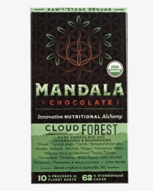 Cloud Forest Chocolate Bars Mandala Chocolate - Coffee, HD Png Download, Transparent PNG