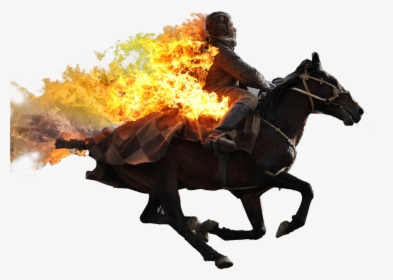 Guy Riding Horse Png, Transparent Png, Transparent PNG
