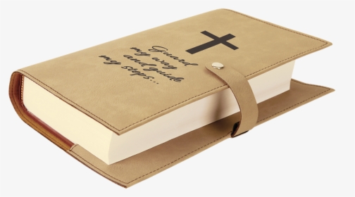 Light Brown Leatherette Book/bible Cover With Snap, HD Png Download, Transparent PNG