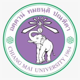Chiang Mai University Logo Png Clipart , Png Download - Chiang Mai University English Logo, Transparent Png, Transparent PNG