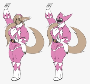 Anthro Power Rangers, HD Png Download, Transparent PNG