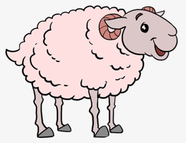 Collection Of Free Lamb Drawing Eye Download On Ui - Sheep Open Mouth Cartoon, HD Png Download, Transparent PNG
