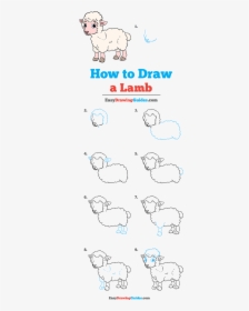 How To Draw Lamb - Draw Kylo Ren Easy, HD Png Download, Transparent PNG