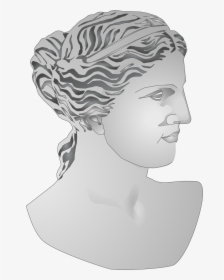 Roman Statue Profile - Statue Ancient Rome Venus, HD Png Download, Transparent PNG