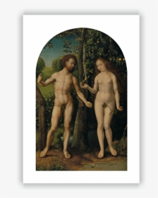 Adam And Eve Mural, HD Png Download, Transparent PNG