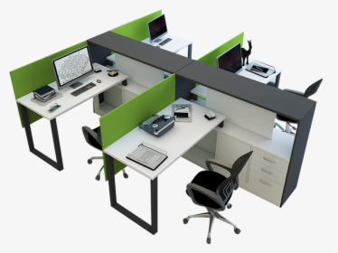 Financial Desks And Chairs Than Simple Combination - Computer Desk, HD Png Download, Transparent PNG