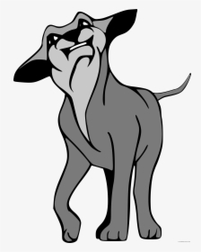 Dog Clipart Angry - Cartoon Angry Dog Gif, HD Png Download, Transparent PNG