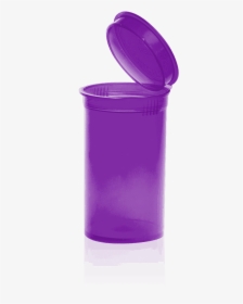 Translucent Purple 19 Dram Pop Top, Opaque Purple 19 - Water Bottle, HD Png Download, Transparent PNG