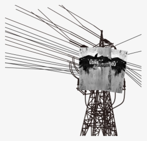 High Poster Wire Voltage Free Hq Image Clipart - Overhead Power Line, HD Png Download, Transparent PNG