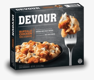 Tv Dinner Box Png - Devour Buffalo Chicken Mac And Cheese, Transparent Png, Transparent PNG