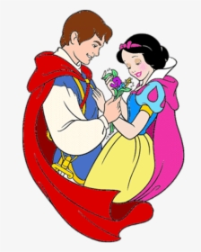 Prince Charming Snow White Evil Queen Seven Dwarfs - Snow White And Prince, HD Png Download, Transparent PNG