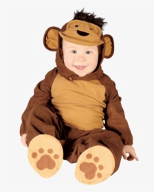 Baby Monkey Costume - Kostum Opica Za Dojenčka, HD Png Download, Transparent PNG