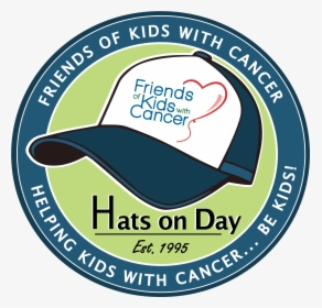 Hats On Day Logo - Friends Of Kids With Cancer, HD Png Download, Transparent PNG