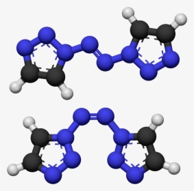 1,1 Azobis 1,2,3 Triazole 3d, HD Png Download, Transparent PNG