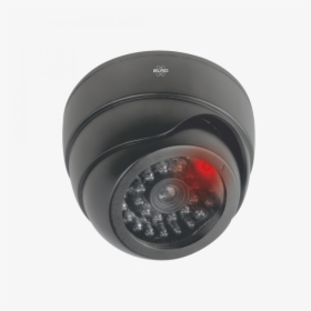 Indoor Dummy Dome Camera With Led Flash Light - Surveillance Camera, HD Png Download, Transparent PNG