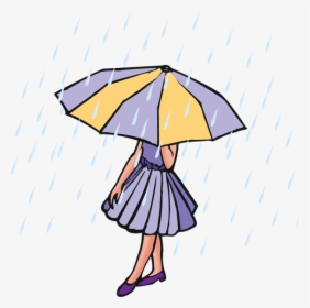 Rainy Day Clipart Png Transparent Png , Png Download - Umbrella Rainy Day Rain Clip Art, Png Download, Transparent PNG
