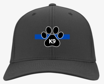 K9 Paw Thin Blue Line Hat - Baseball Cap, HD Png Download, Transparent PNG