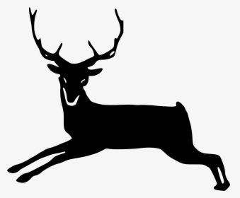 Silhouette Clip Art At - Antler, HD Png Download, Transparent PNG