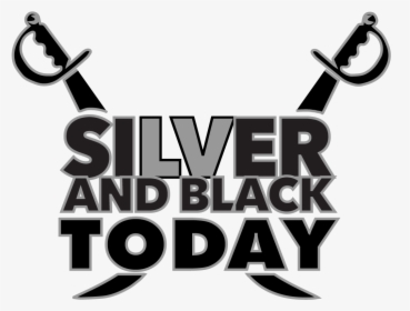 Silver And Black Raiders Png, Transparent Png, Transparent PNG
