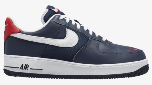 Nike Air Force 1 Low Obsidian White University Red - Nike Air Force 1 07 Lv8 4, HD Png Download, Transparent PNG
