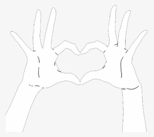 #white #whitetheme #whiteaesthetic #aesthetic #hands - Aesthetic Hand Drawing, HD Png Download, Transparent PNG