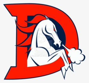Broncos Vector Old School - Denver Broncos, HD Png Download, Transparent PNG