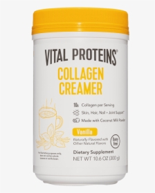Vital Proteins Collagen Creamer Vanilla Dietary Supplement - Natural Foods, HD Png Download, Transparent PNG