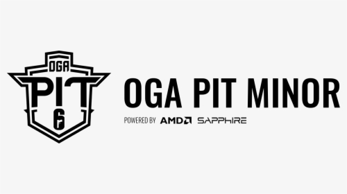 Oga Rainbow 6 Pit - Oga Pit R6 Logo, HD Png Download, Transparent PNG