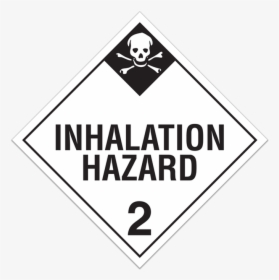 Inhalation Hazard Placard 6, HD Png Download, Transparent PNG