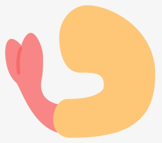 Peach Svg Emoji - Shrimp Emoji Png, Transparent Png, Transparent PNG