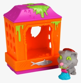The Ugglys Pet Shop Gross Homes, Spittin Kitten, , - Baby Toys, HD Png Download, Transparent PNG