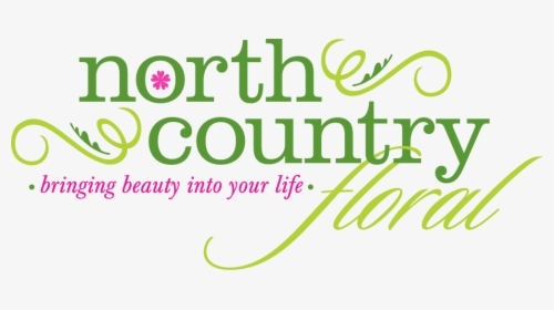North Country Floral - Calligraphy, HD Png Download, Transparent PNG