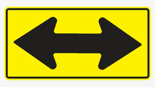 Double Arrow - Double Yellow Arrow Sign, HD Png Download, Transparent PNG